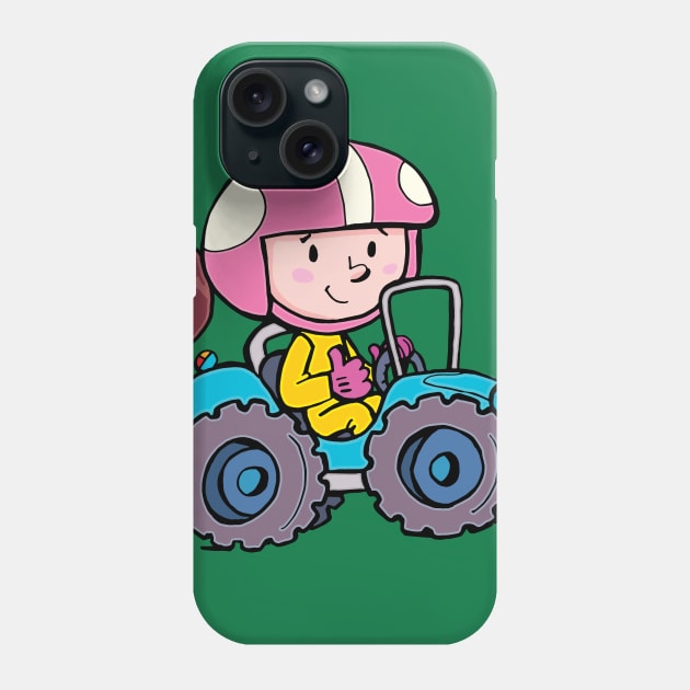 girl driver Phone Case by duxpavlic