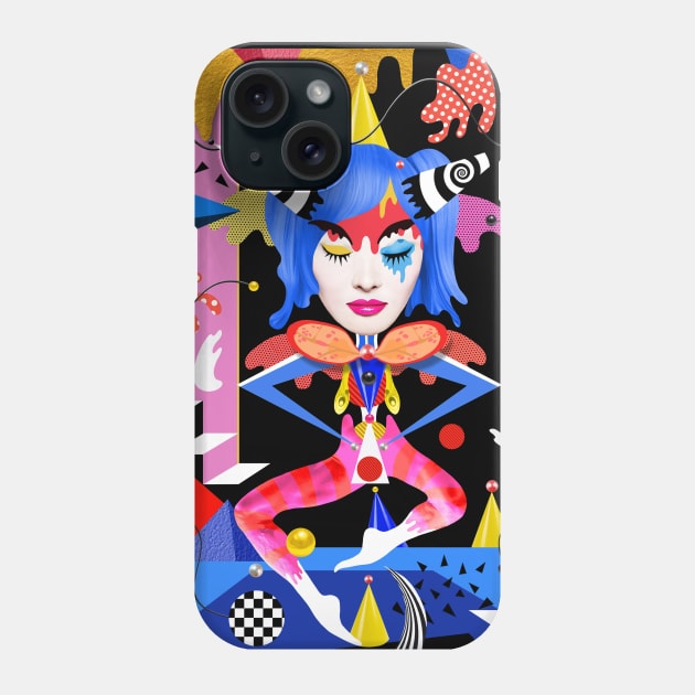 POP ART DIVA Phone Case by VALENTINA BROSTEAN