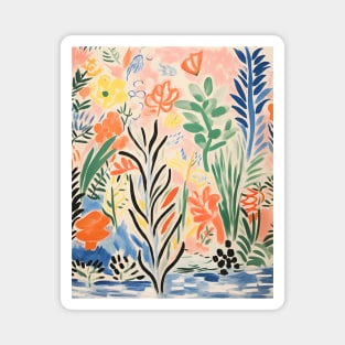 Summer Garden Matisse Inspired Magnet