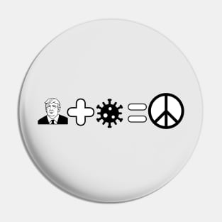 Equations: World Peace Edition Pin