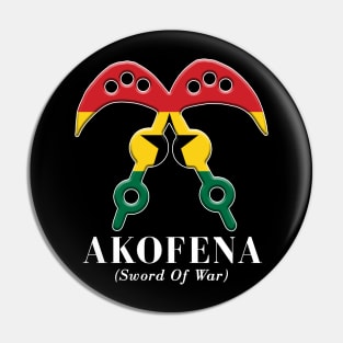 Akofena (Sword of War) Pin