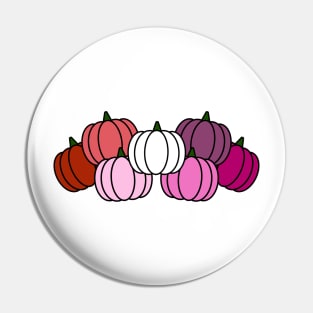 Pride Pumpkins Lesbian Pin