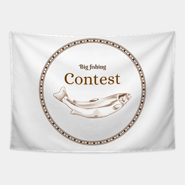 Fishing Contest Tapestry by Z1