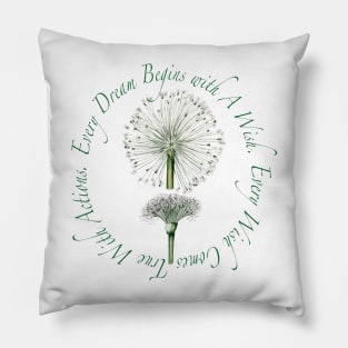 Dandelion Wishes Pillow