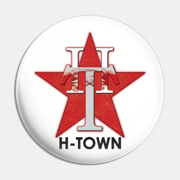 H-Town Pin by AddictingDesigns