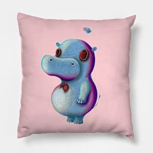 Sailor Hippo Pillow