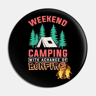 Camping Pin