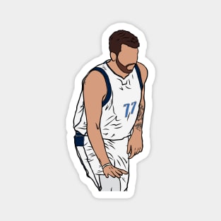 Luka Doncic "Too Small" Magnet