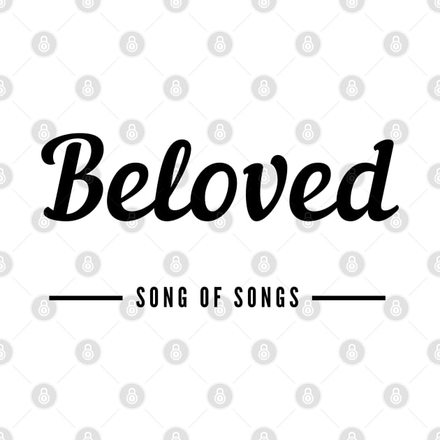 Couple (Lover/Beloved) - Beloved - Song of Songs - Black text White Background by Mission Bear