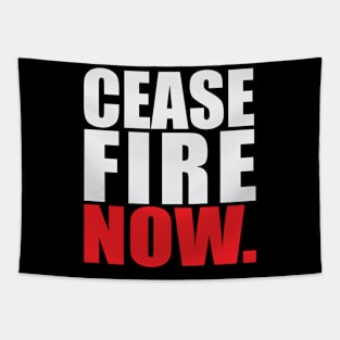 Ceasefire Now Tapestry