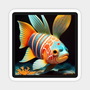 Sea Fantasy - Tropical Fish #502 Magnet