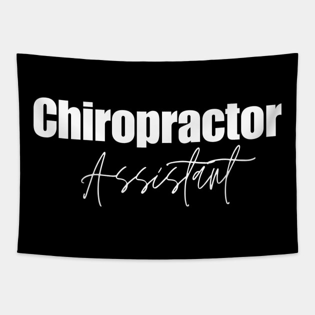 Chiropractor Assistant Tapestry by HobbyAndArt