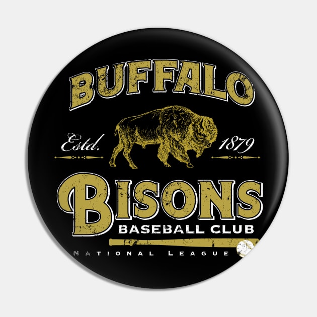 Buffalo Bisons Pin by MindsparkCreative