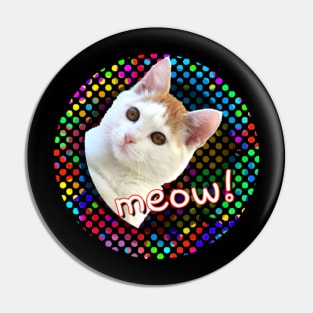 Disco Cat Pin