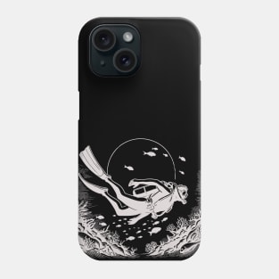 Scuba Diving Diver Phone Case