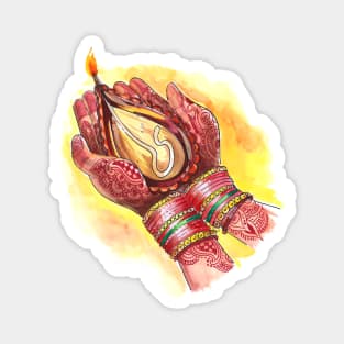 Diwali Concept Magnet