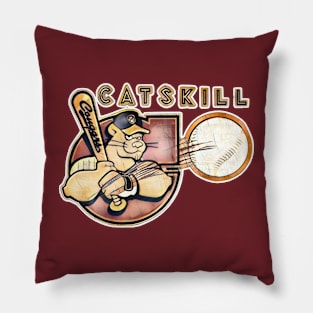 Catskill Cougars Baseball Pillow