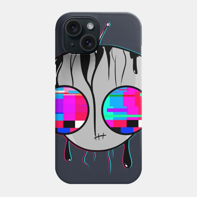 Glitch Gir Phone Case by coffeebee