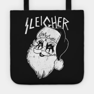 Sleigher Black Metal Santa Clause Tote