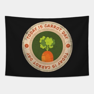 Today is Carrot Day Tapestry