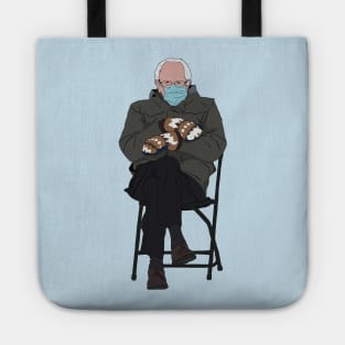 Bernie Sanders Biden Inauguration Meme Tote