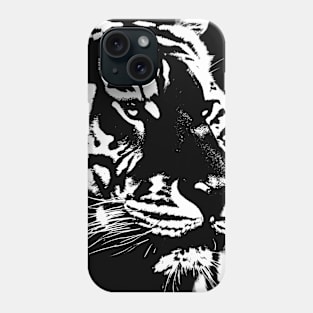 Tiger, fierceness, majesty, leadership, elegance. Phone Case