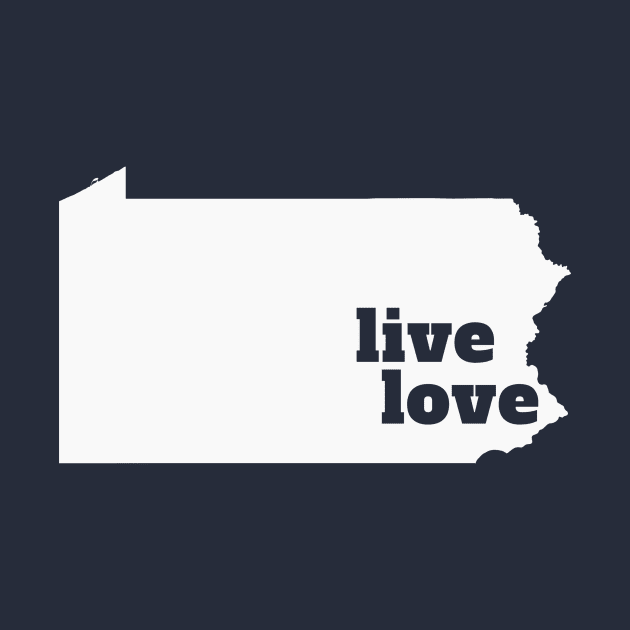 Pennsylvania - Live Love Pennsylvania by Yesteeyear
