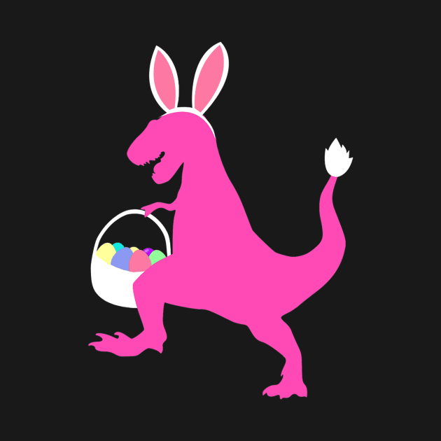 Kids Girls Dinosaur Easter Cute Dress T Shirt for Toddler Baby by craiglimu