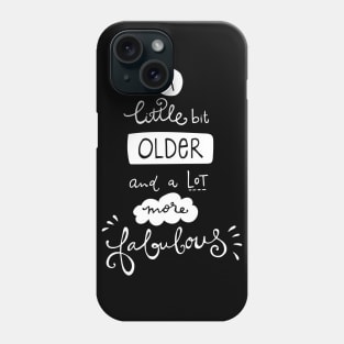 Birthday Lettering Phone Case