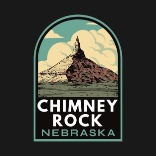 Chimney Rock Nebraska T-Shirt