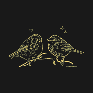 Great tit- birds in love T-Shirt