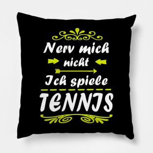 Tennis Sport Tennisschläger Match Platz Ball Pillow