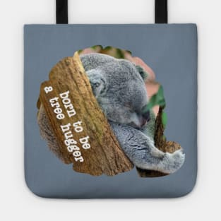 Tree Hugger Koala Tote