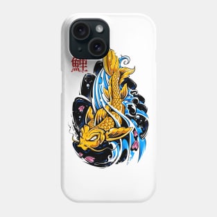 tattoo koi carp Phone Case