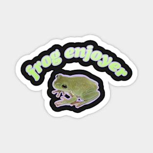 frog enjoyer Magnet