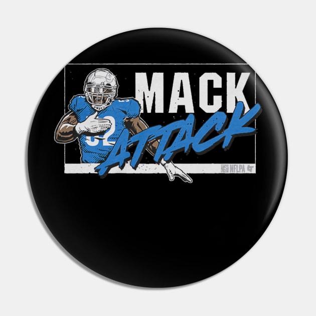 Khalil Mack Attack Pin by Chunta_Design