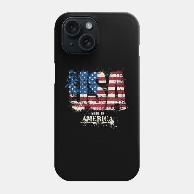 USA made in america Phone Case by Richardramirez82