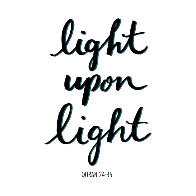 Light Upon Light Quran 2435 Quran TShirt TeePublic