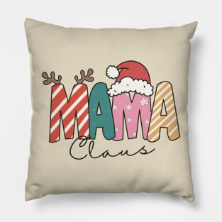 Mama Claus - Merry Christmas Pillow