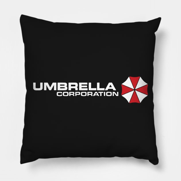 Umbrella Corporation Pillow by Alfons