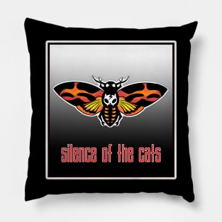 Silence of the cats Pillow