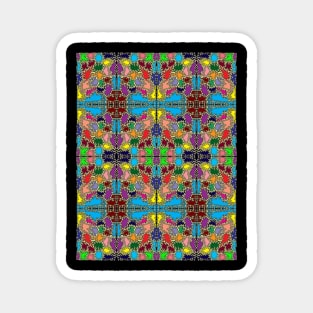 Abstract Pattern 4 Magnet