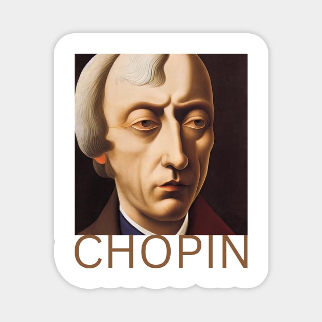 FREDERIC CHOPIN Magnet by Cryptilian