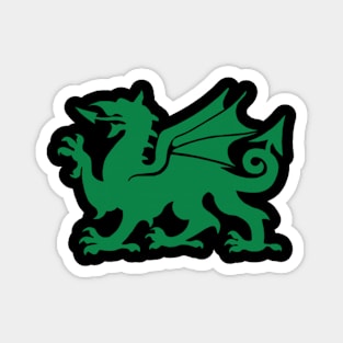 Green Eco Dragon Magnet