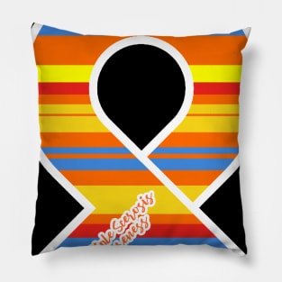 Multiple Sclerosis Awareness Ribbon Pillow