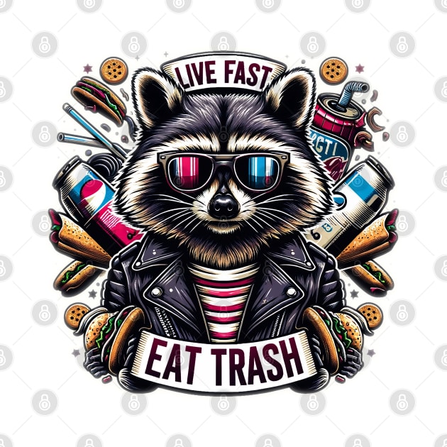 Cool Raccoon: The Fast Lane & Leftovers by Penguin-san