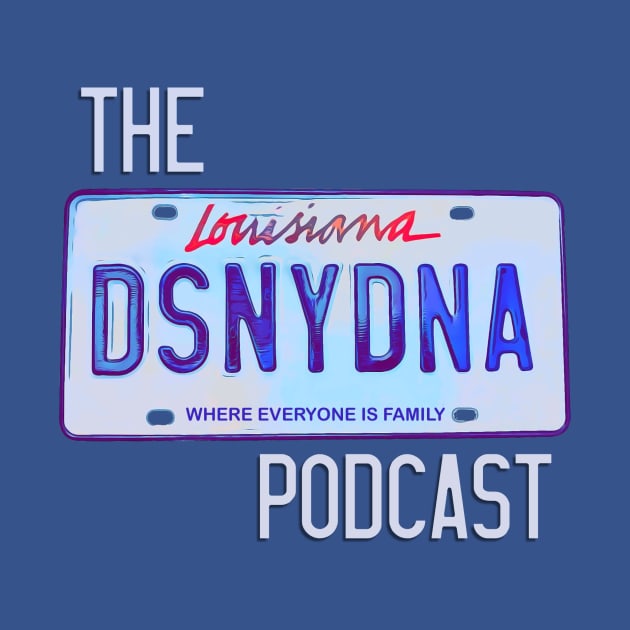 License Plate Logo by The DSNY DNA Podcast