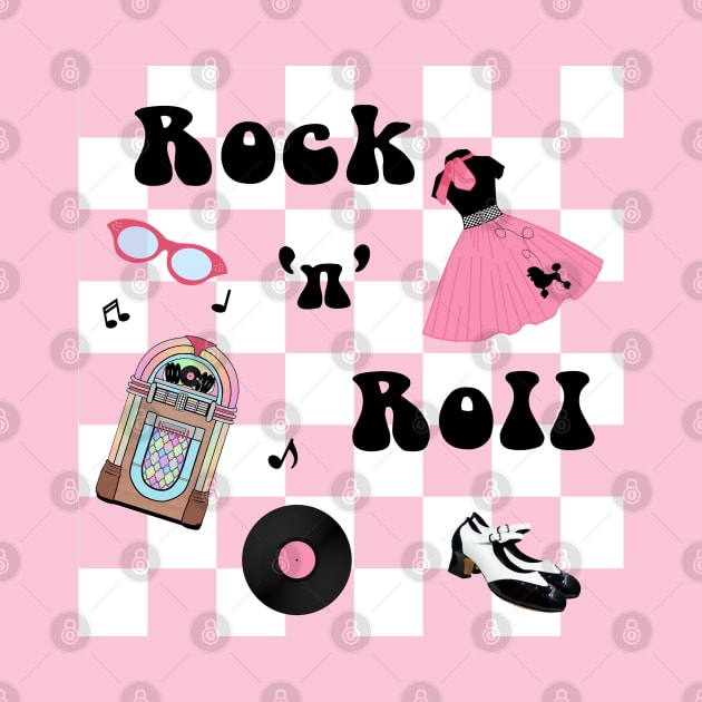 Rock and Roll Pink by KarwilbeDesigns