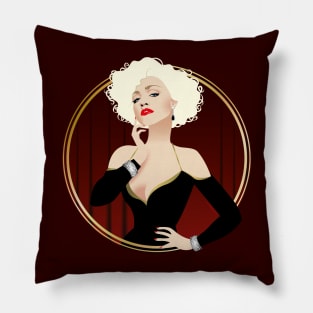 Breathless Blonde Pillow