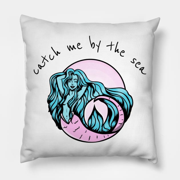 catch me by the sea Pillow by juinwonderland 41